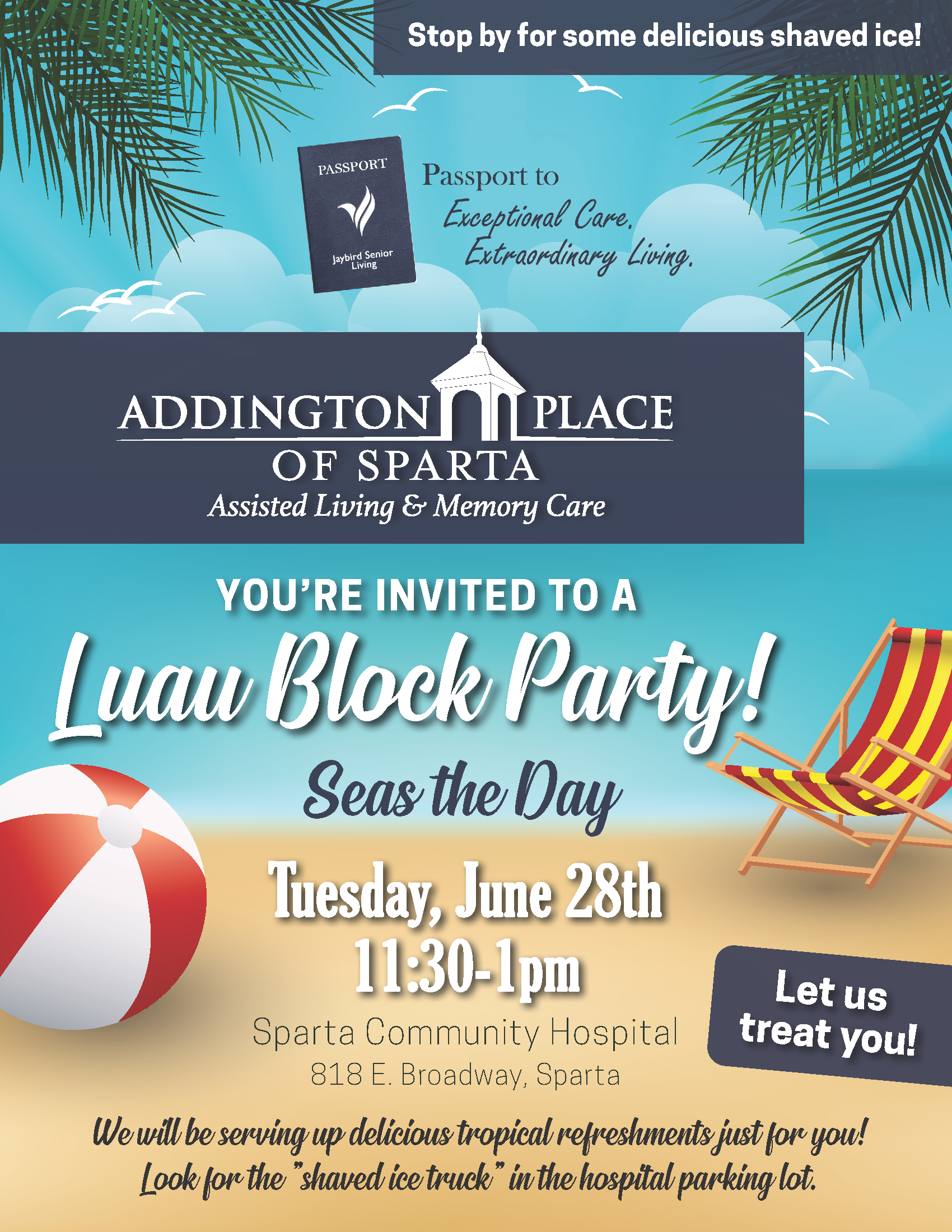 Shaved Ice Truck Sparta Community Hospital